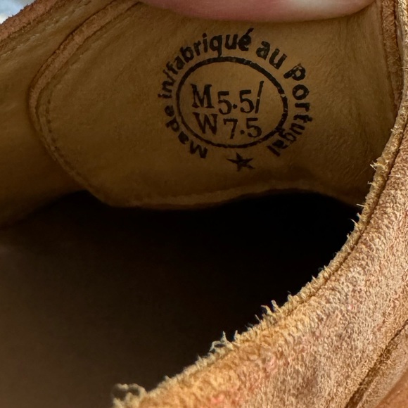 Fluevog | 7th Heaven Gibson Swirl in Orange 7.5 - Picture 10 of 10